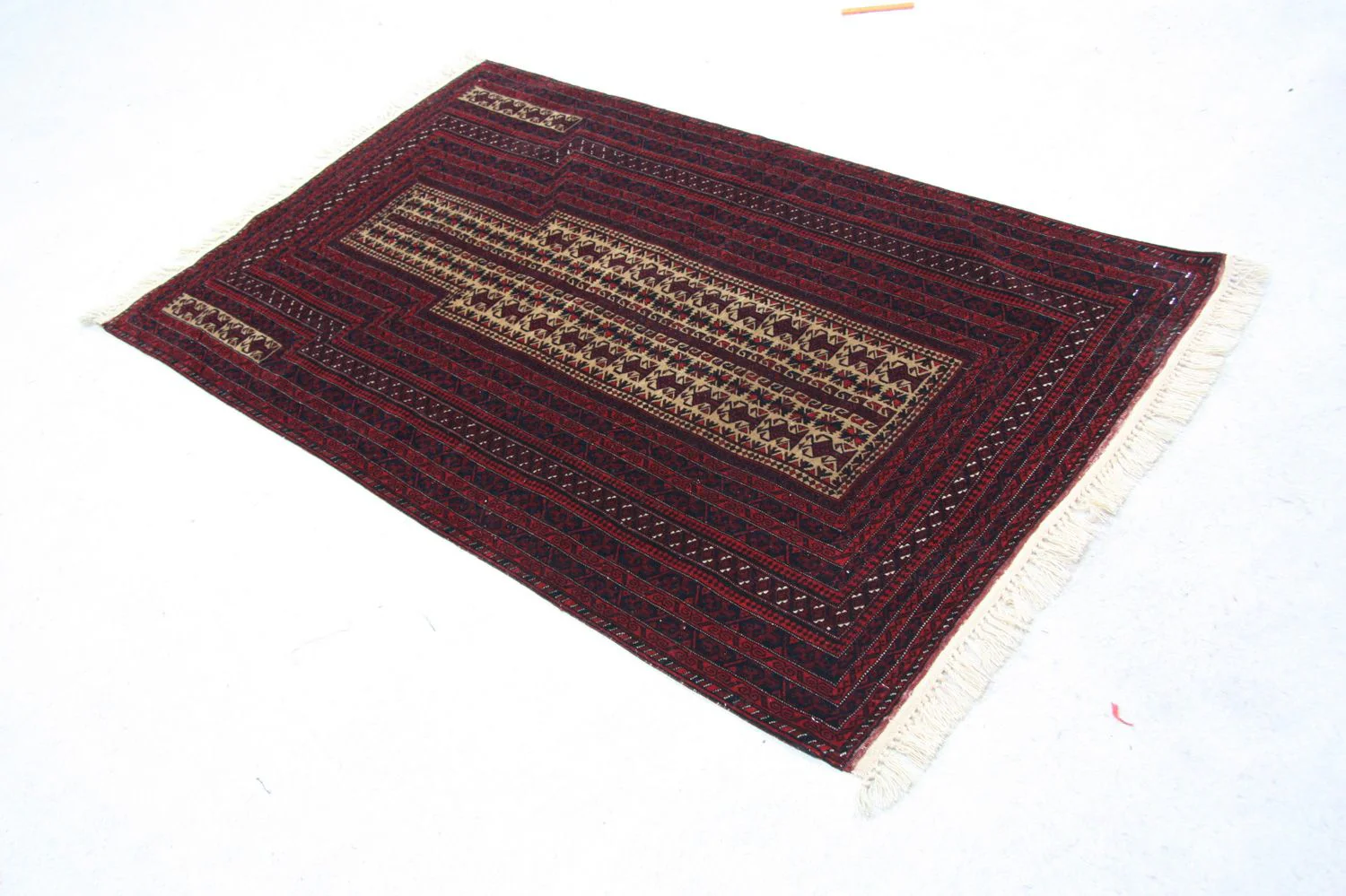 Afghan Teppich 142 x 90 cm - braun - Image 2