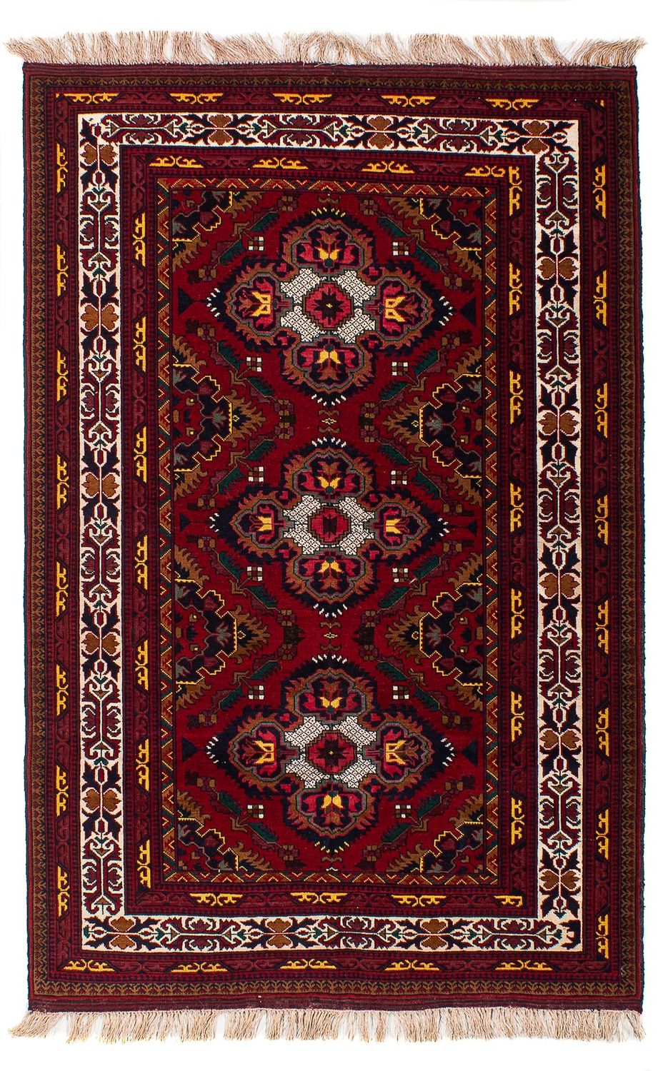 Afghan Teppich 145x93cm - Orientteppich