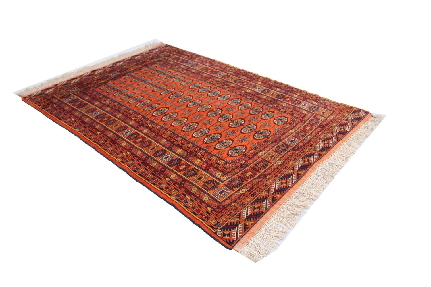 Afghan Teppich 177 x 119 cm - orange - Image 4