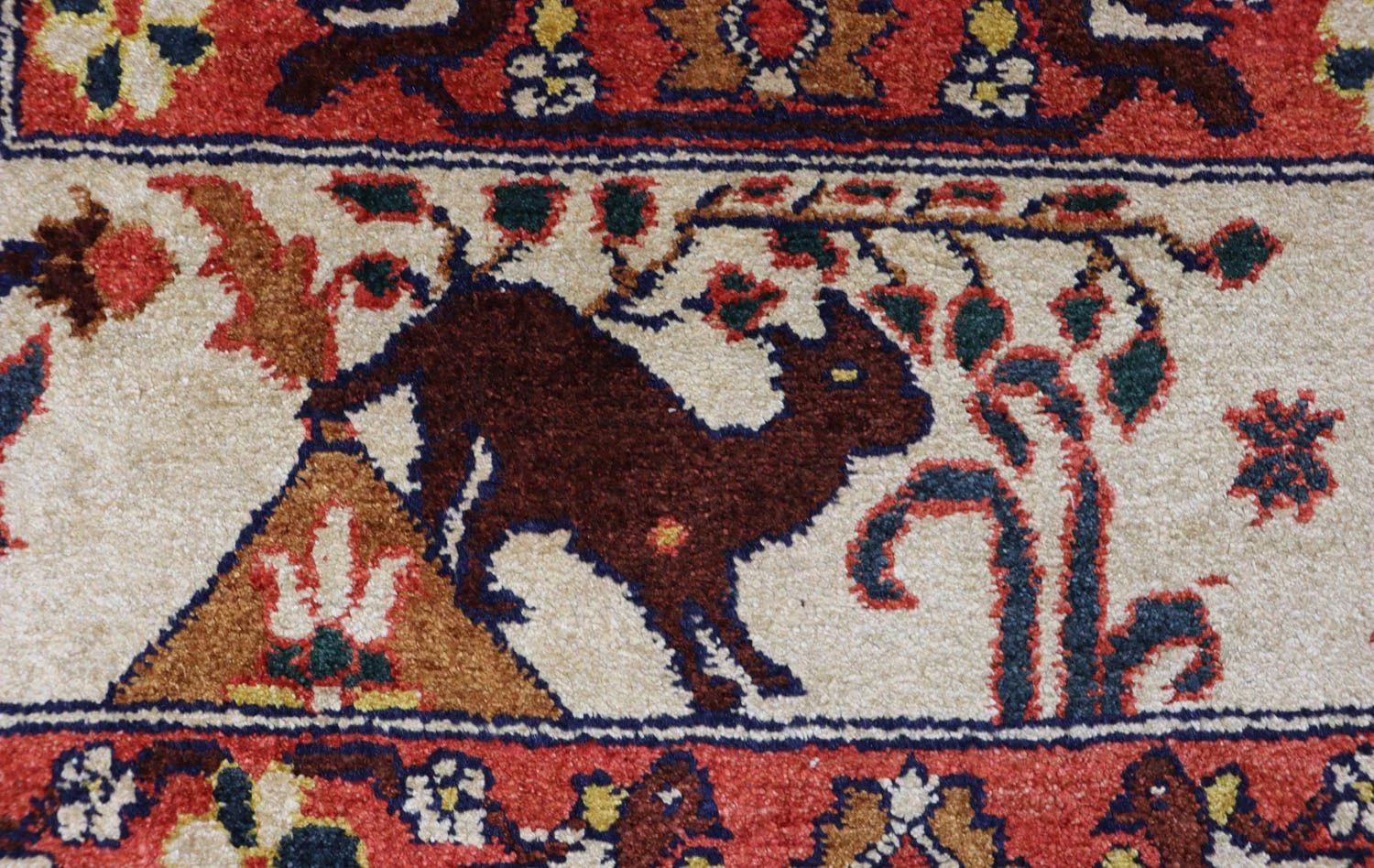 Afghan Teppich 197 x 113 cm - beige - Image 3