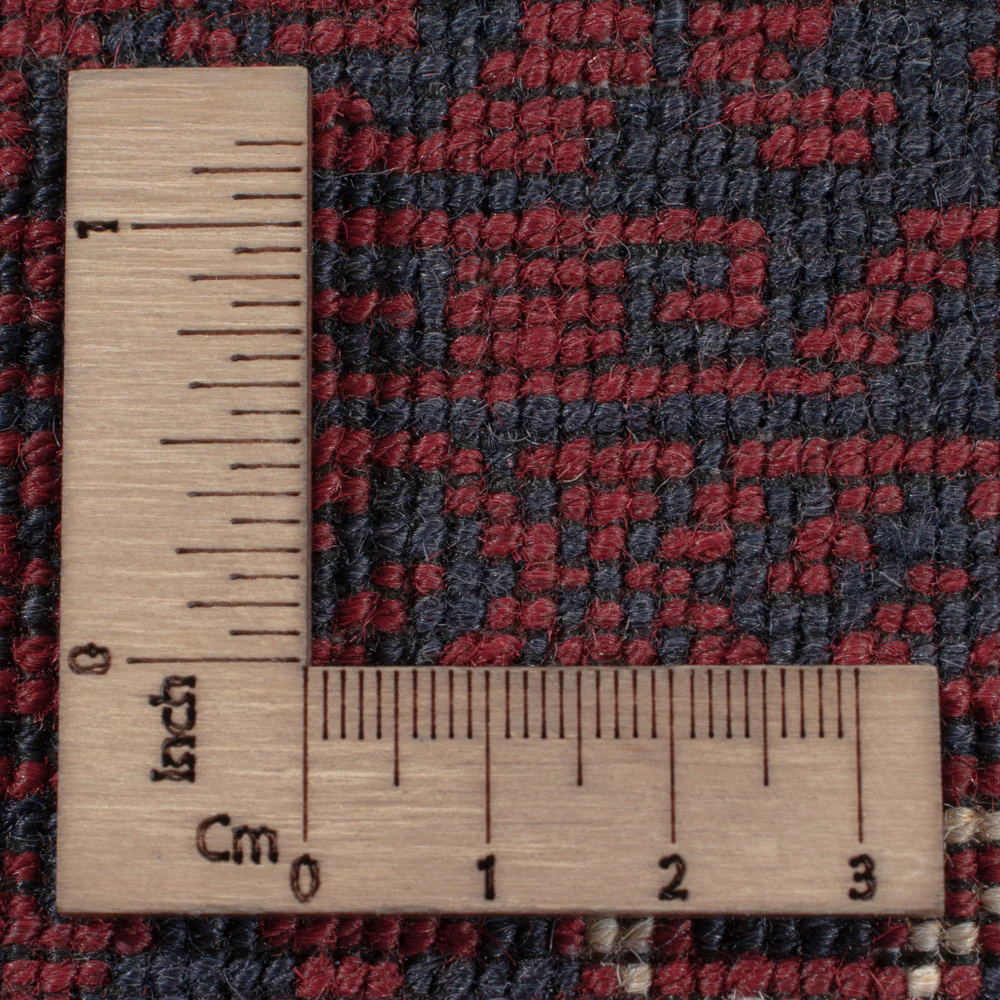 Afghan Teppich - 242 x 166 cm - dunkelrot - Image 7