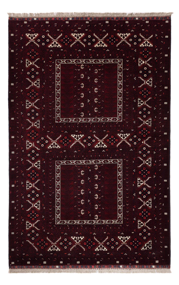 Afghan Teppich 247x154cm - Orientteppich