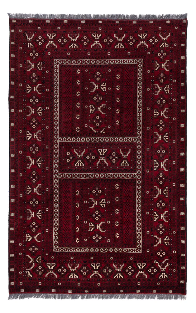 Afghan Teppich 247x157cm - Orientteppich