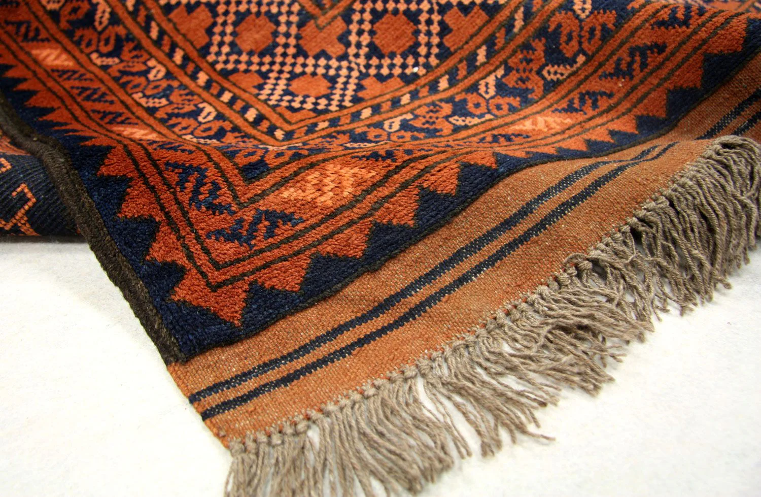 Afghan Teppich 290 x 208 cm - orange - Image 3