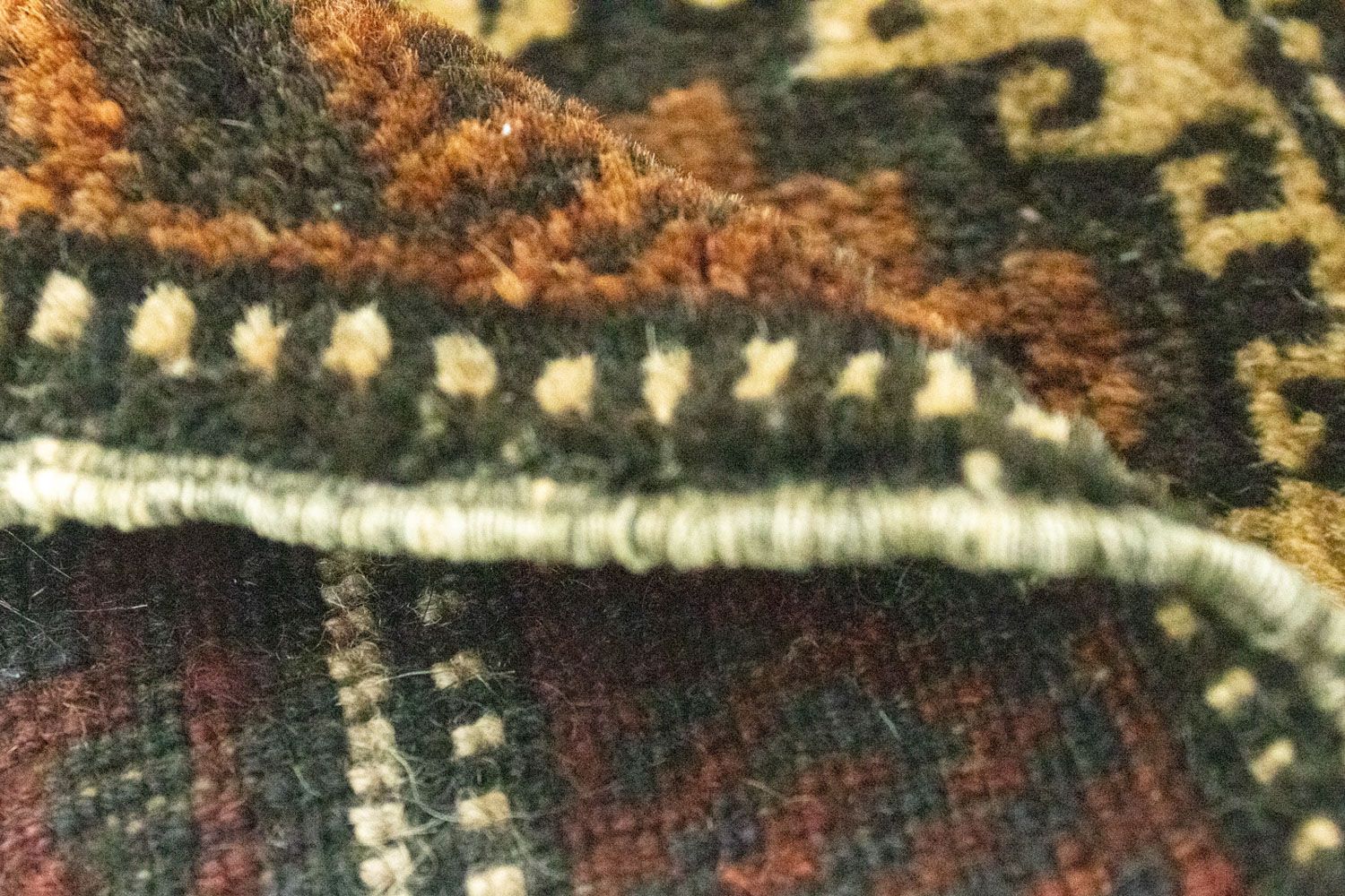 Afghan Teppich 47x41cm - Orientteppich - Image 4