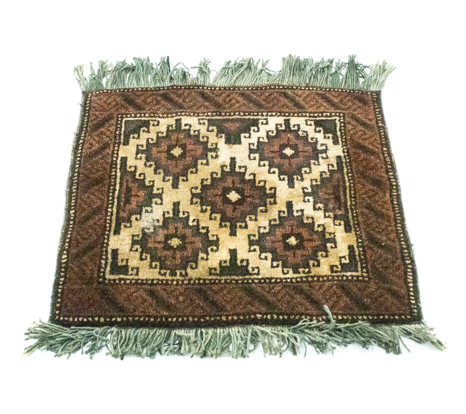 Afghan Teppich 47x41cm - Orientteppich - Image 5