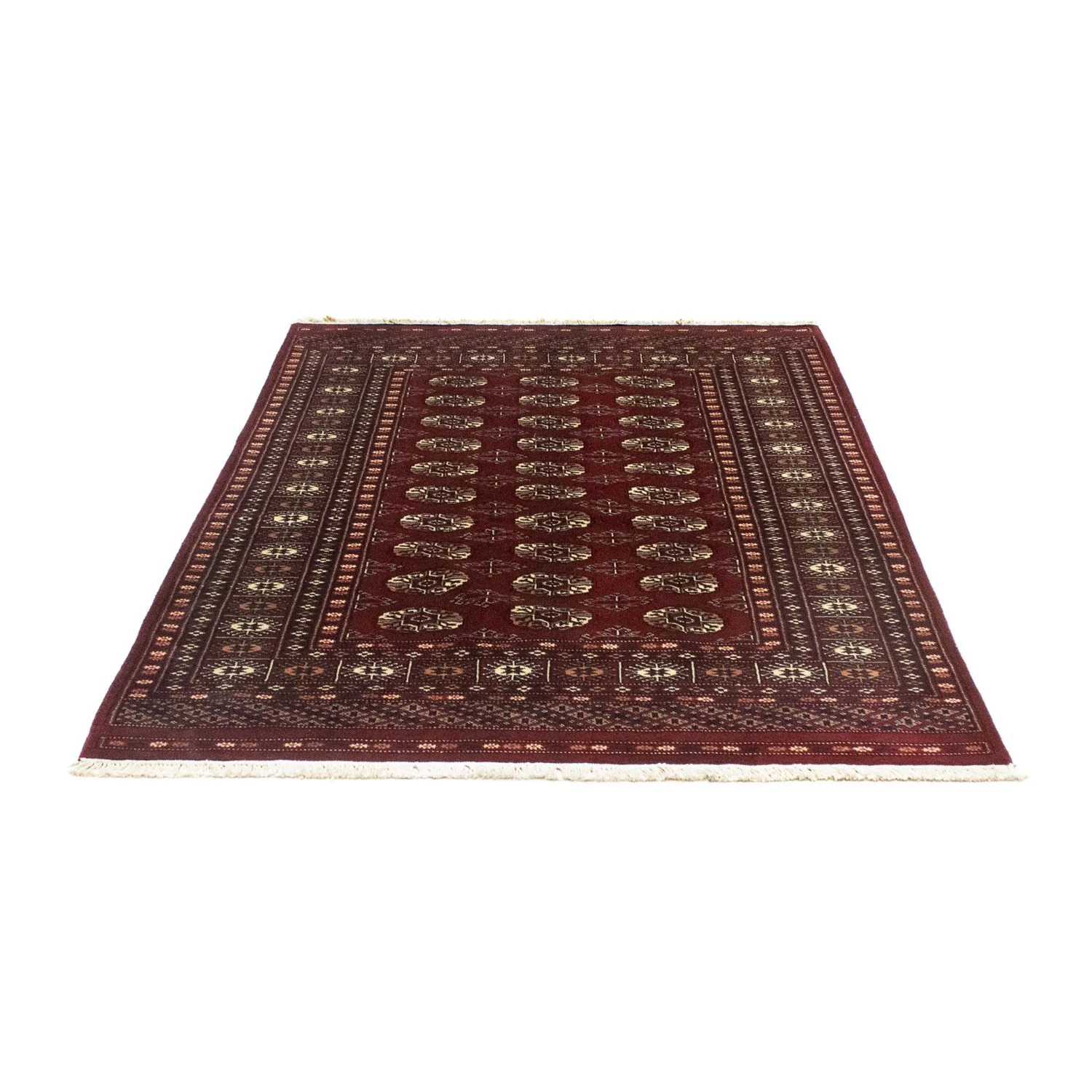 Afghan Teppich - Buchara 177 x 125 cm - rot - Image 5