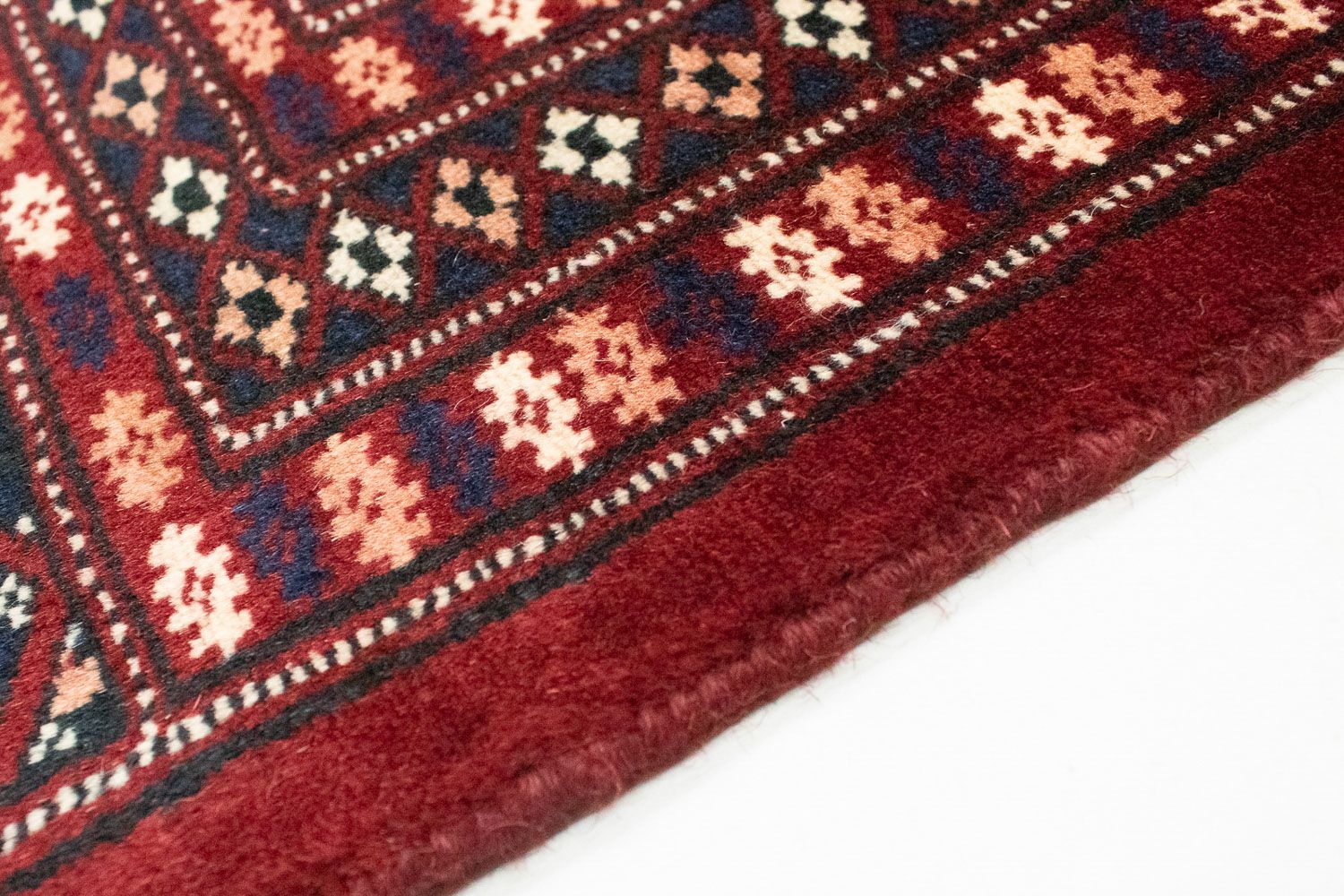 Afghan Teppich - Buchara 207 x 204 cm - rot - Image 3