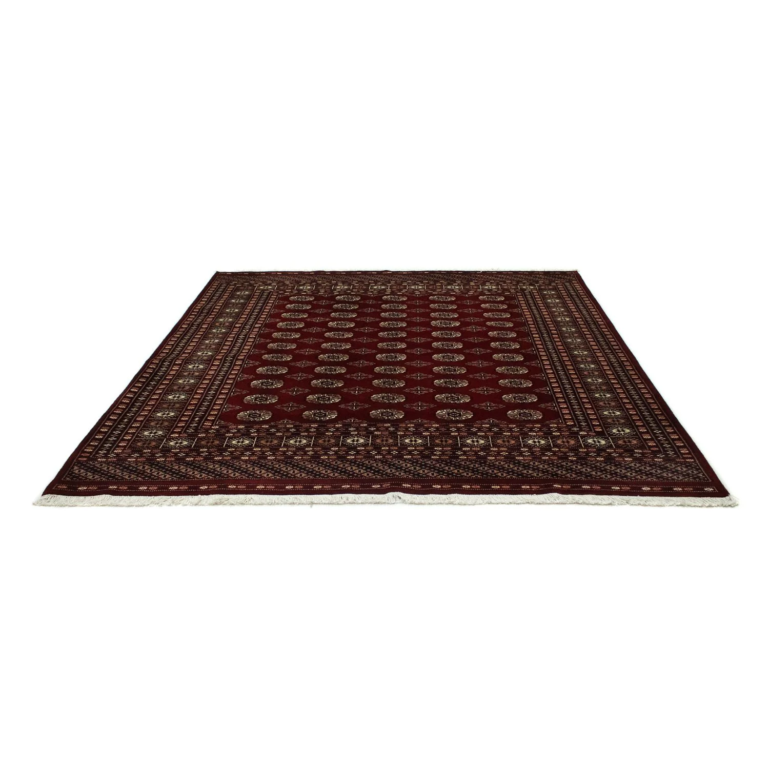 Afghan Teppich - Buchara 207 x 204 cm - rot - Image 5