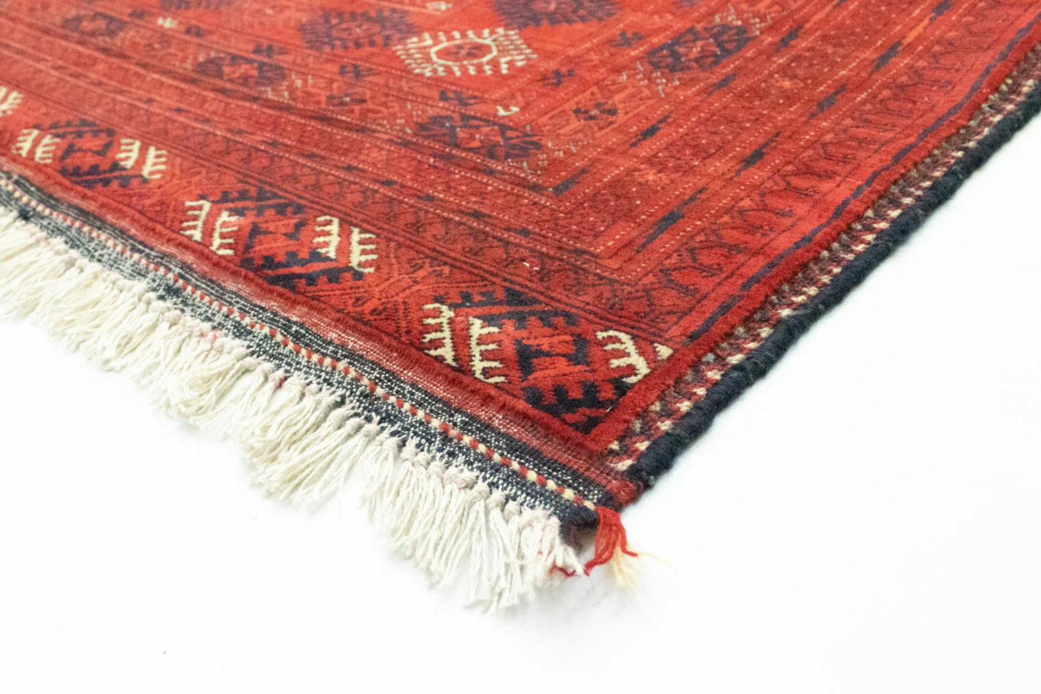 Afghan Teppich - Buchara 342 x 243 cm - dunkelrot - Image 2