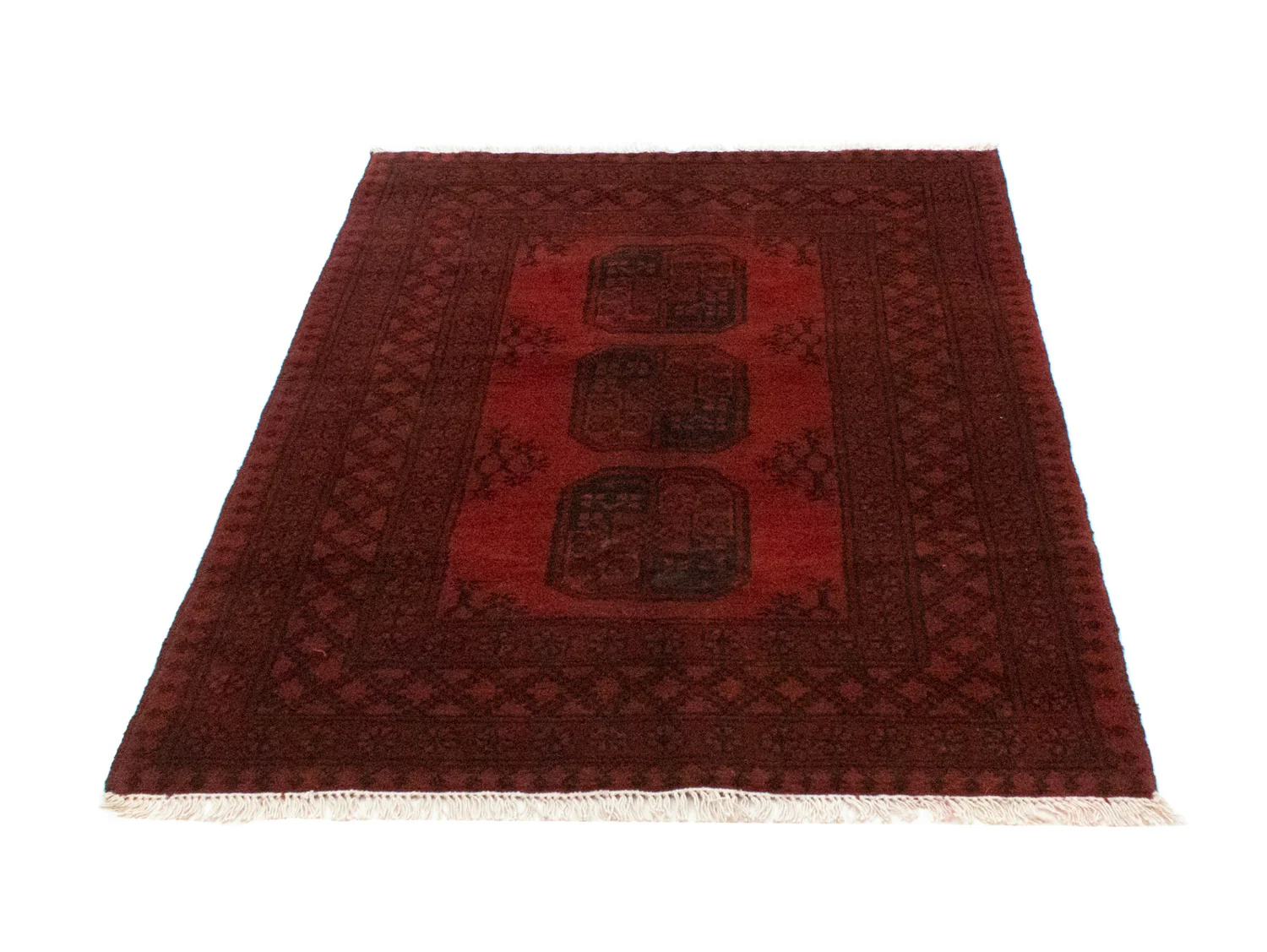 Afghan Teppich - Filpa 140 x 100 cm - rot - Image 5