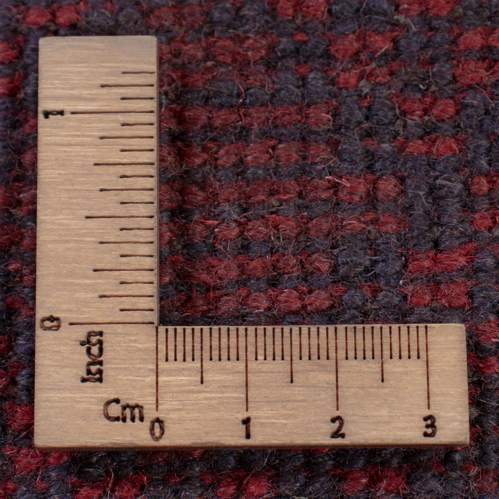 Afghan Teppich - Filpa - 193 x 150 cm - dunkelrot - Image 7