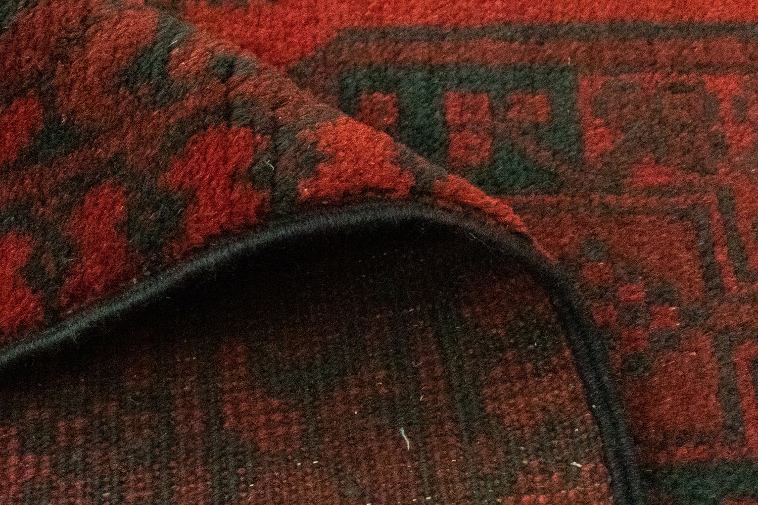 Afghan Teppich - Filpa 196 x 145 cm - rot - Image 4