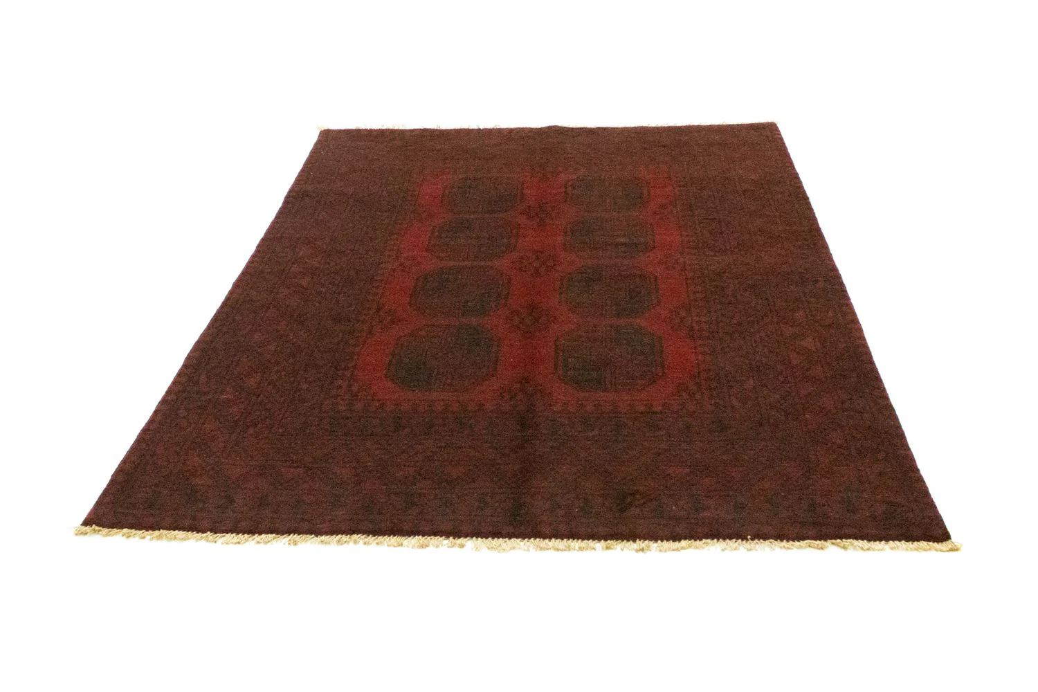 Afghan Teppich - Filpa 196 x 145 cm - rot - Image 5