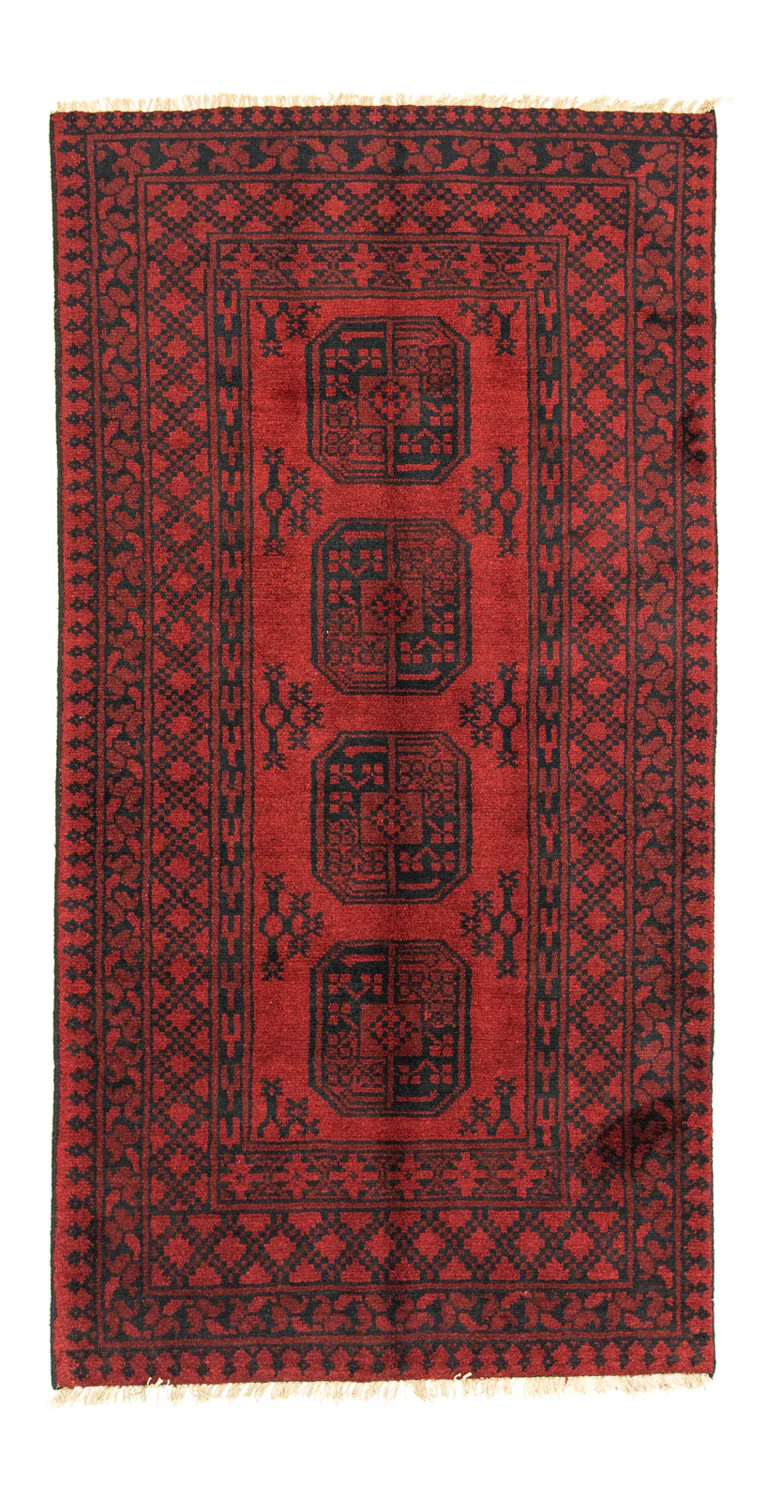 Afghan Teppich - Filpa 198 x 96 cm - rot
