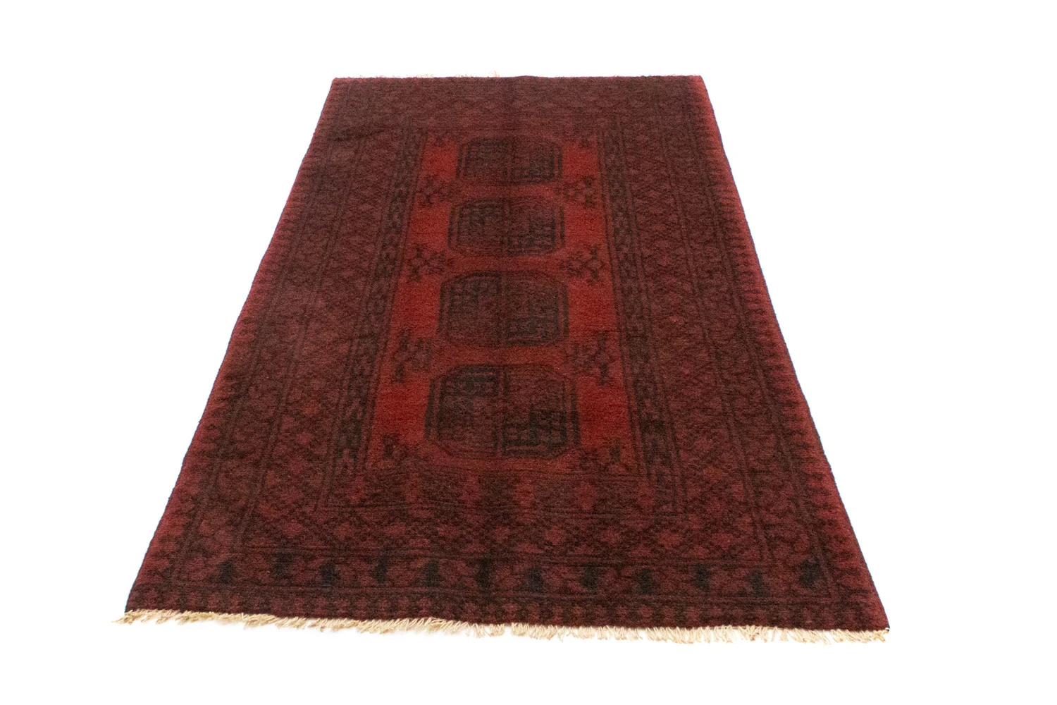 Afghan Teppich - Filpa 198 x 96 cm - rot - Image 5