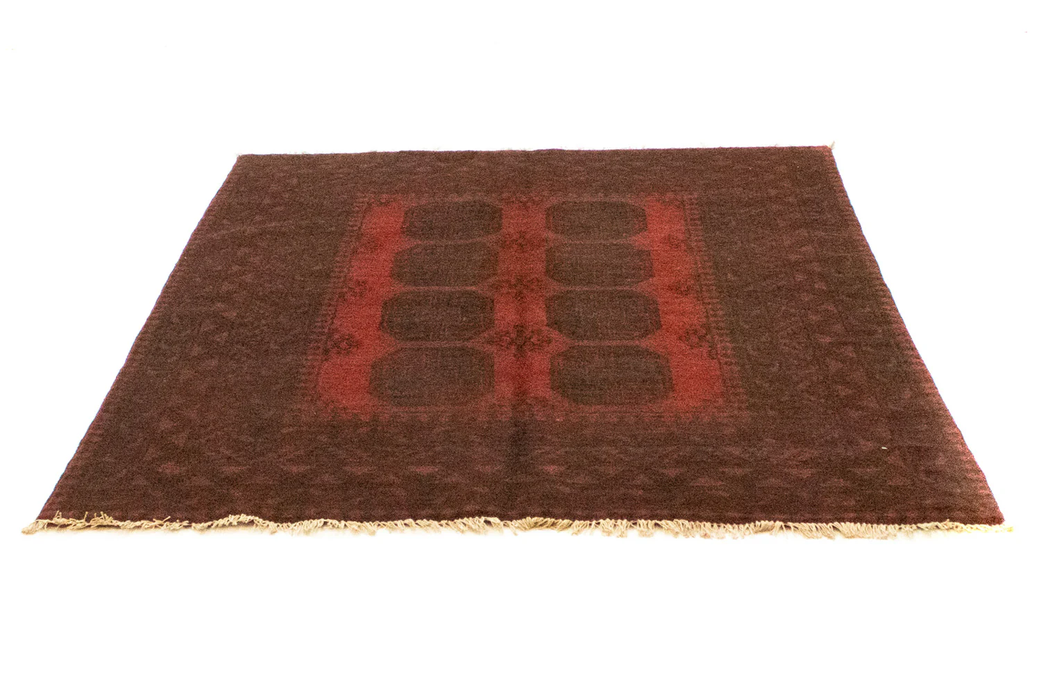 Afghan Teppich - Filpa 200 x 146 cm - rot - Image 5