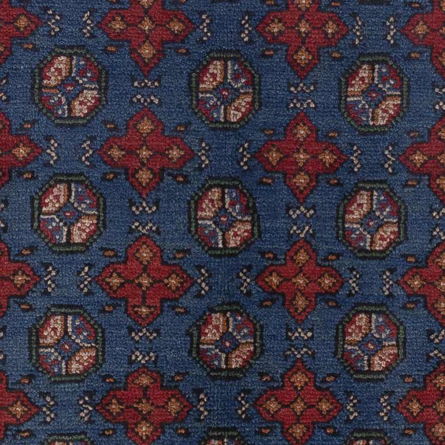 Afghan Teppich - Filpa - 201 x 150 cm - dunkelblau - Image 2