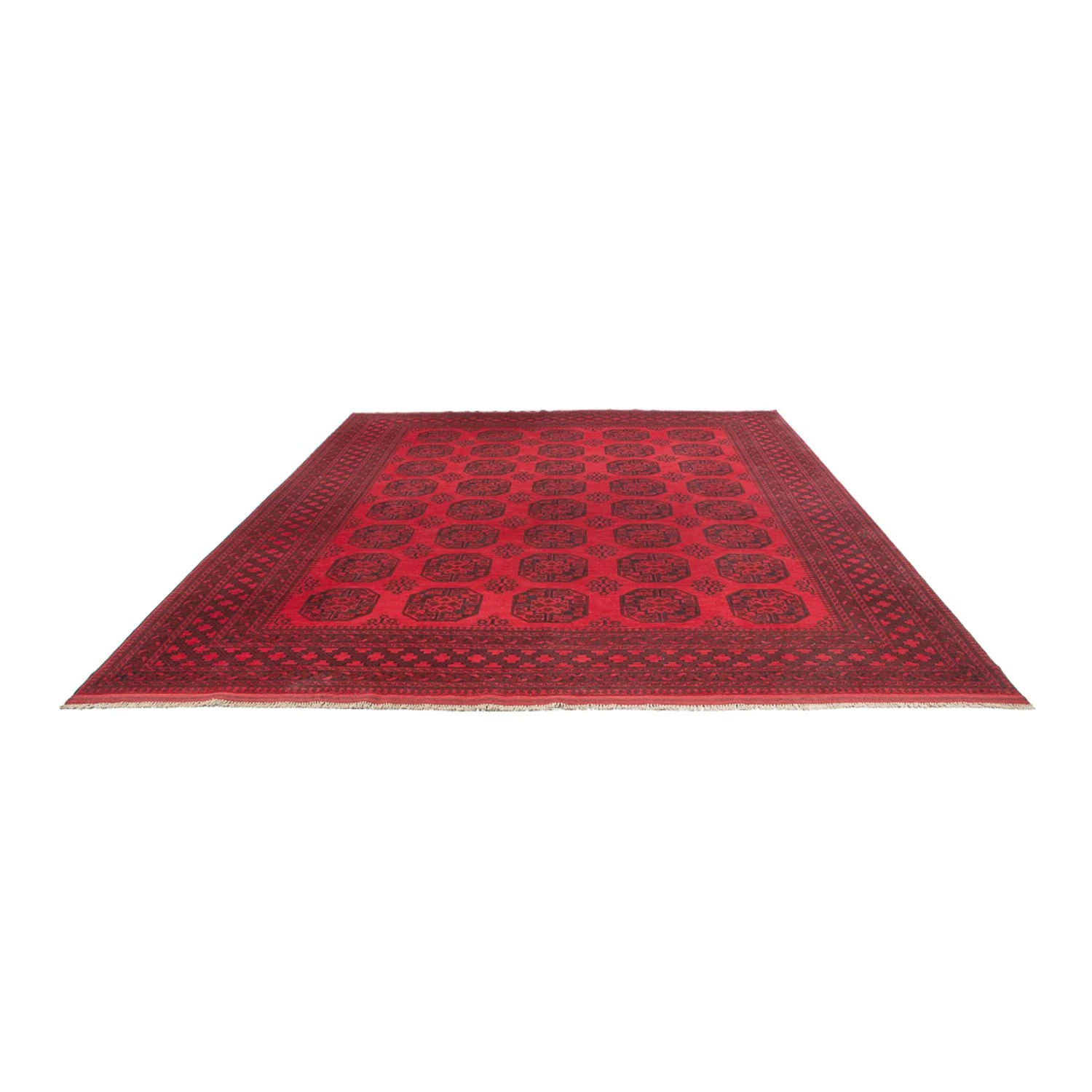 Afghan Teppich - Filpa - 401 x 309 cm - rot - Image 5