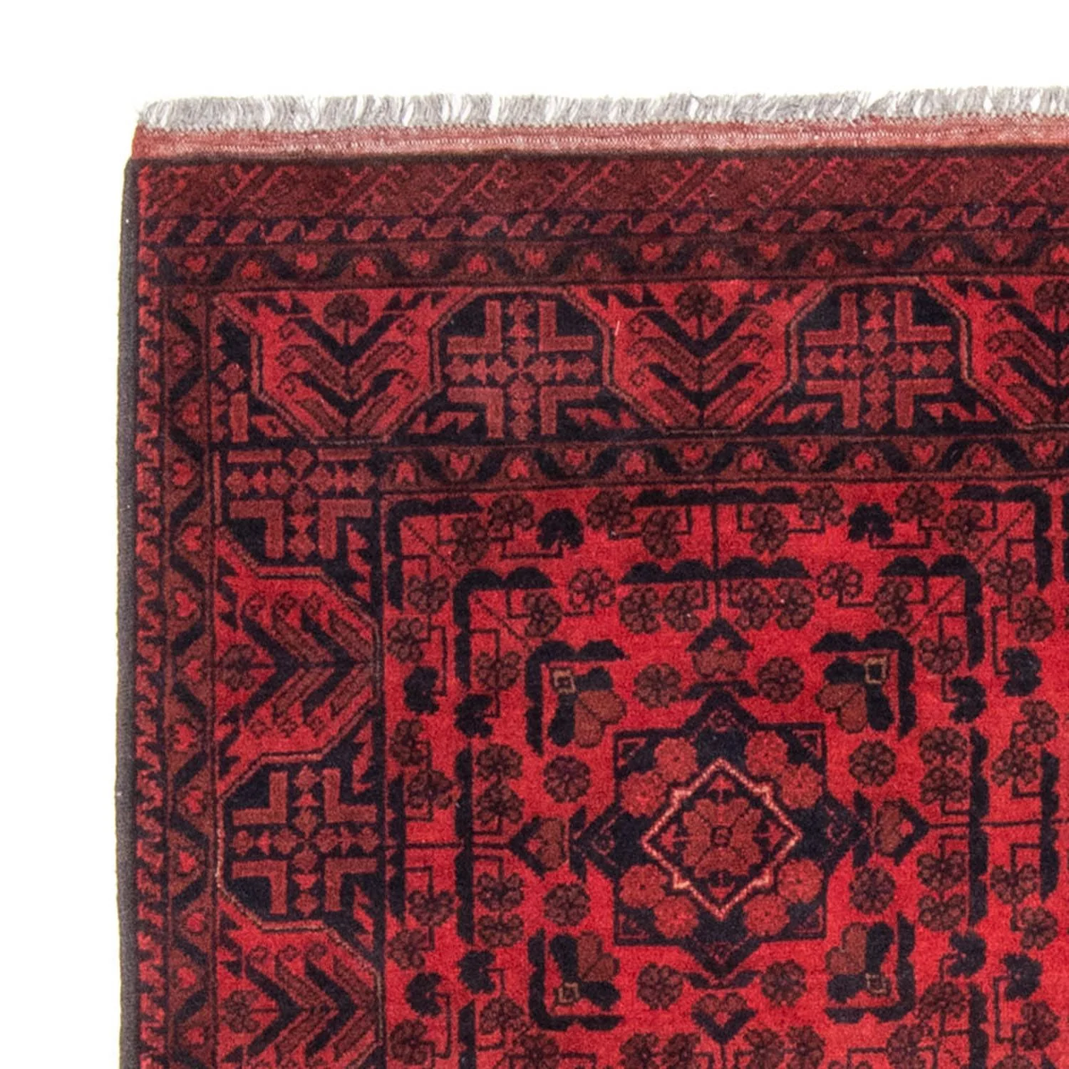 Afghan Teppich - Kunduz 187 x 122 cm - rot - Image 3