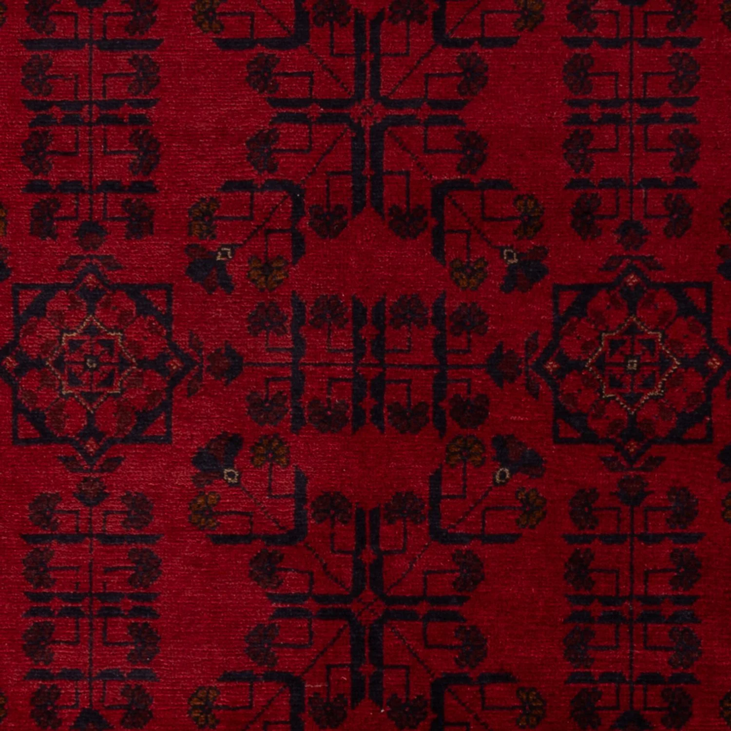 Afghan Teppich - Kunduz - 195 x 125 cm - rot - Image 2
