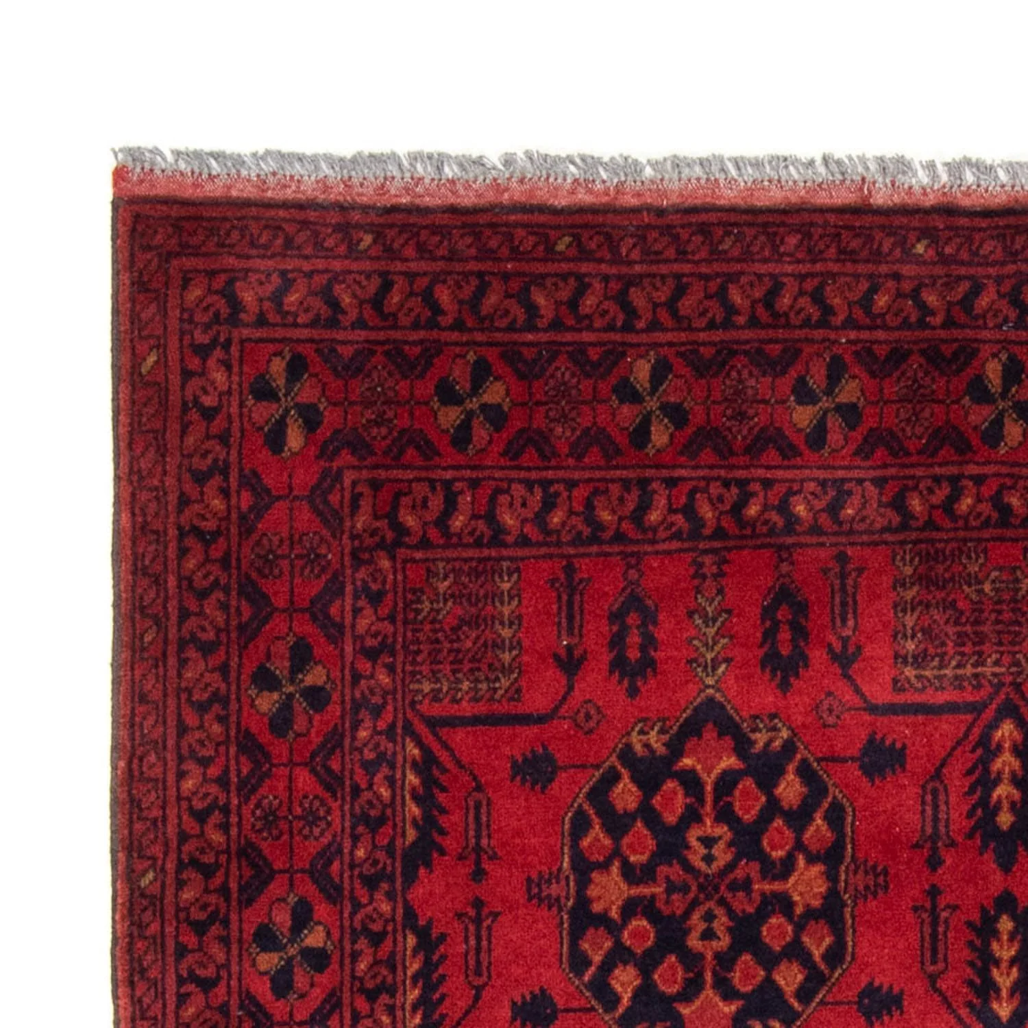 Afghan Teppich - Kunduz 196 x 130 cm - rot - Image 3