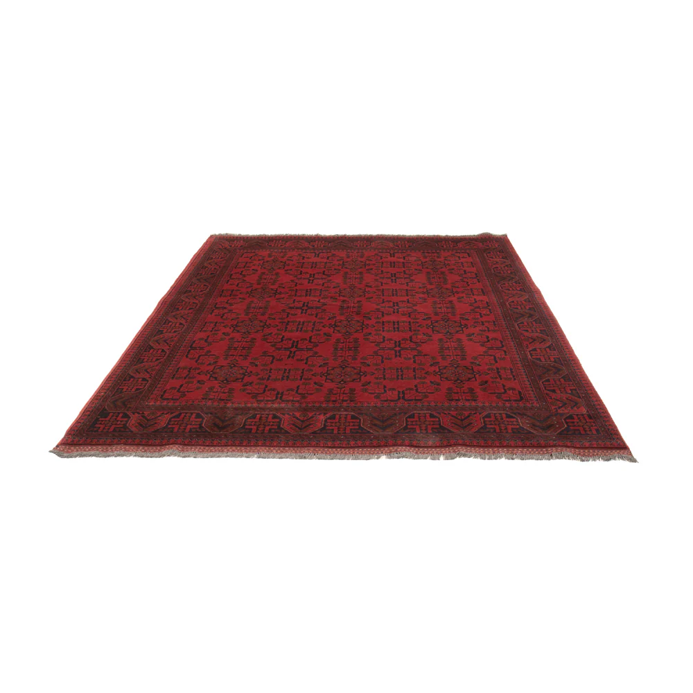 Afghan Teppich - Kunduz - 231 x 173 cm - rot - Image 6