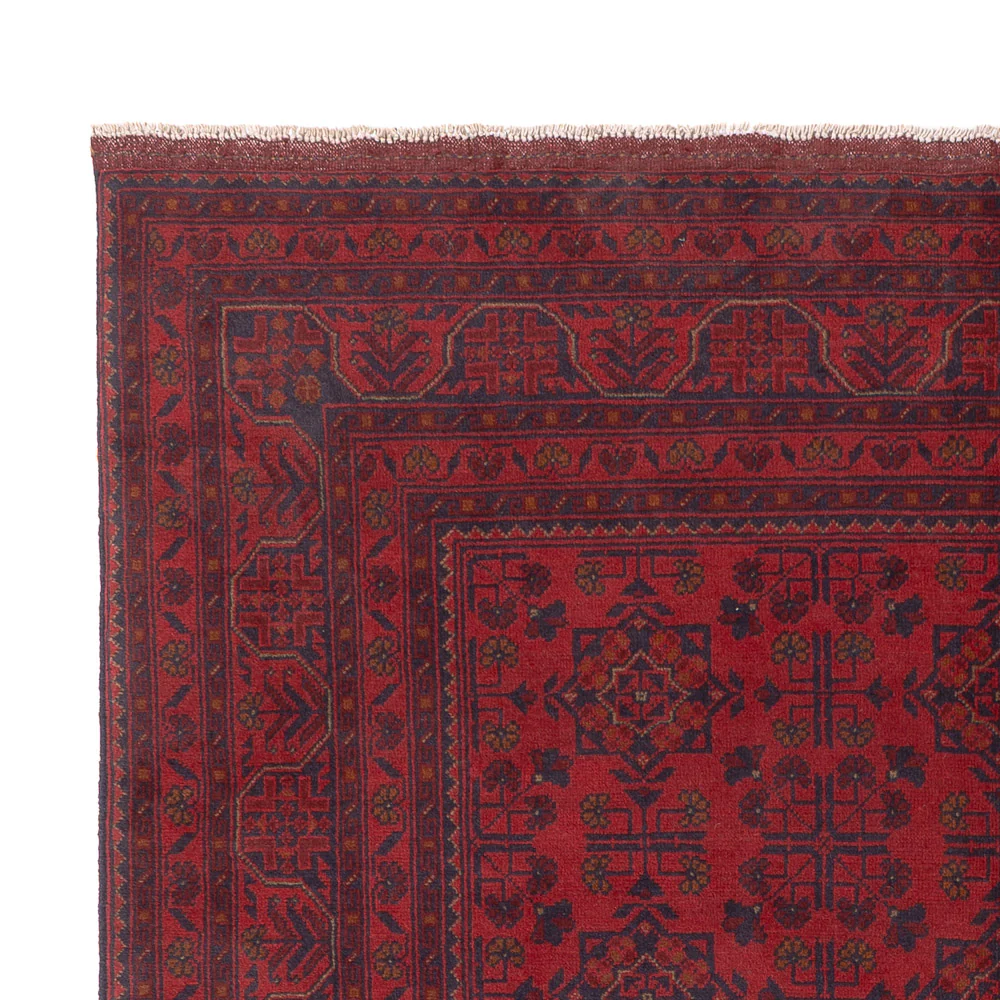Afghan Teppich - Kunduz - 234 x 170 cm - rot - Image 3