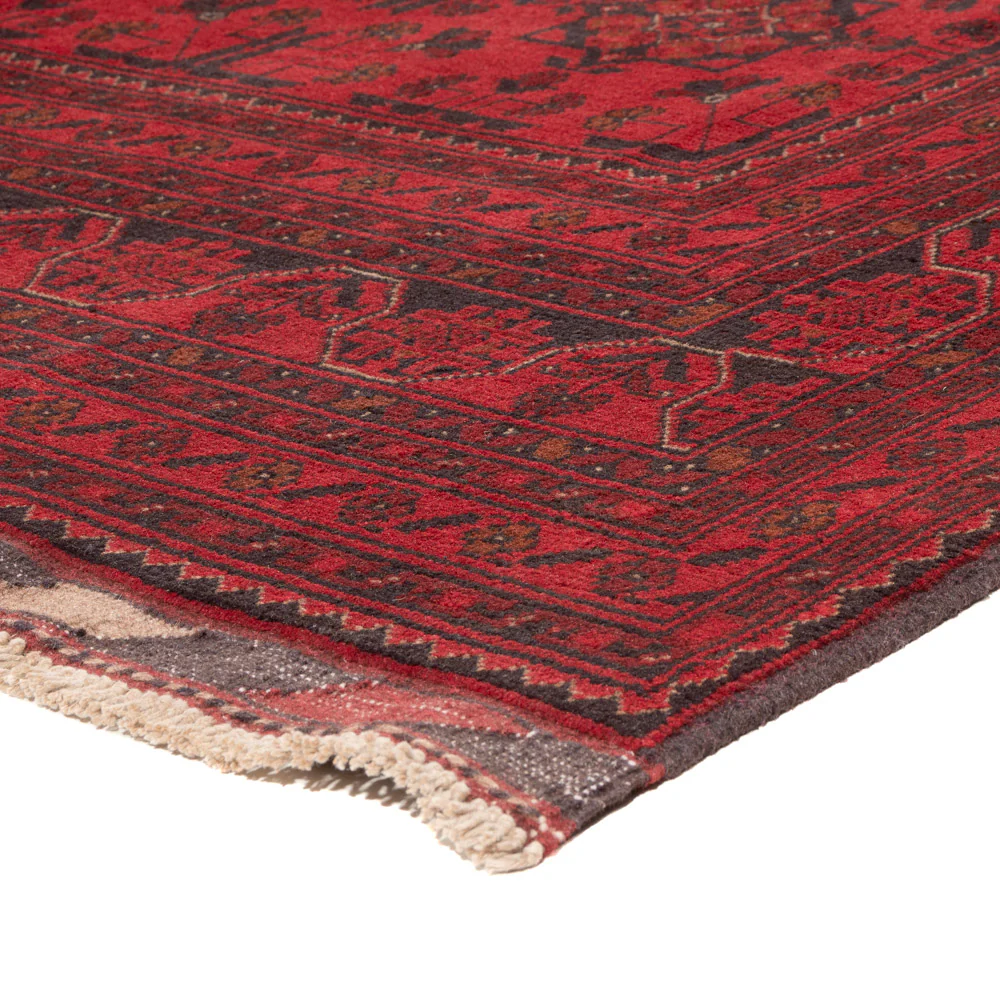 Afghan Teppich - Kunduz - 234 x 170 cm - rot - Image 4