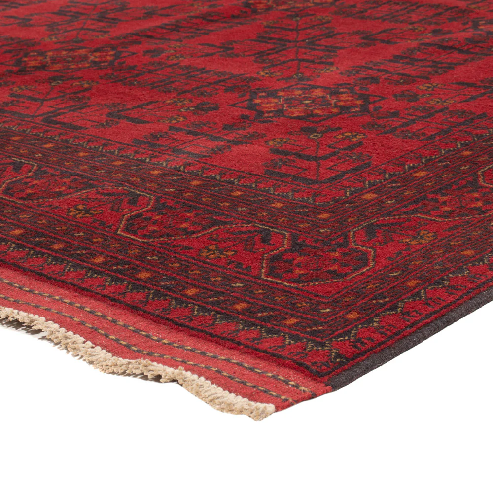 Afghan Teppich - Kunduz - 235 x 169 cm - rot - Image 4