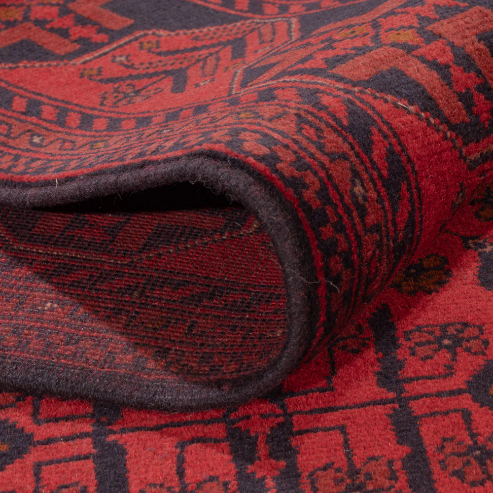 Afghan Teppich - Kunduz - 236 x 175 cm - rot - Image 5