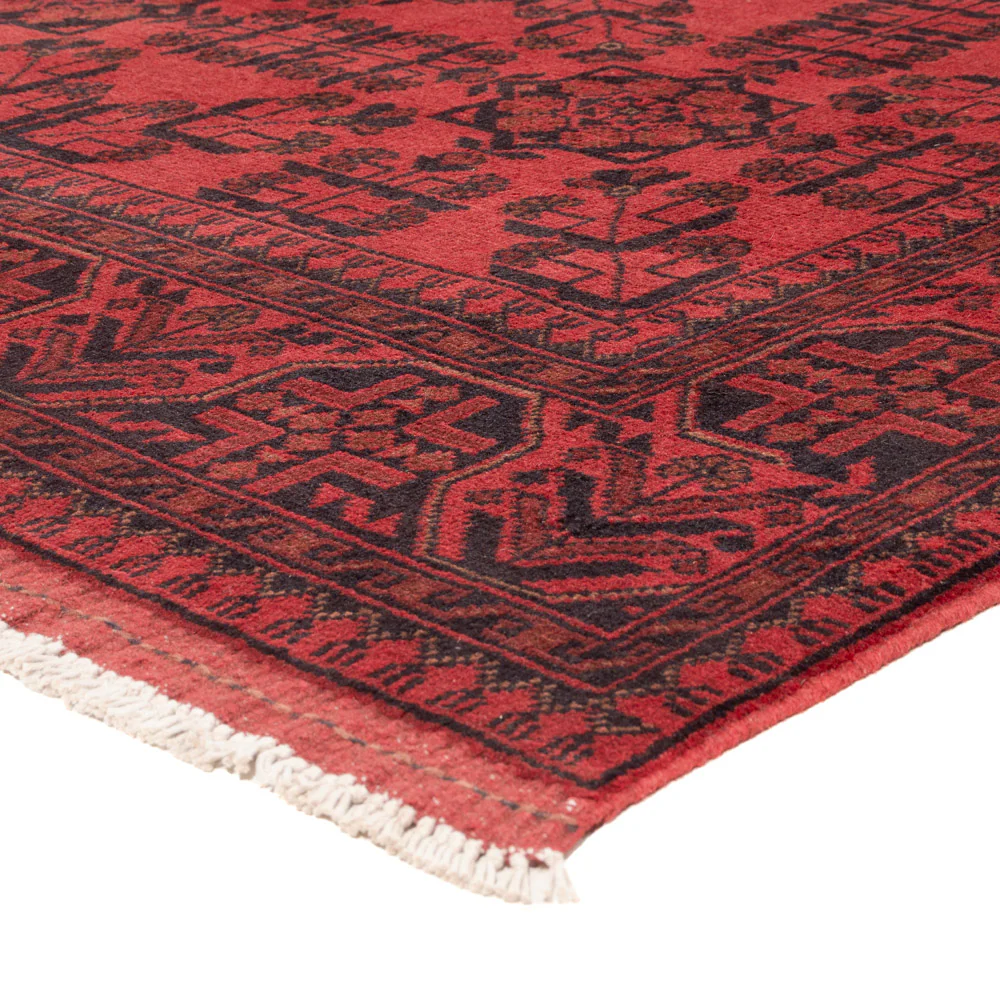Afghan Teppich - Kunduz - 240 x 175 cm - rot - Image 4