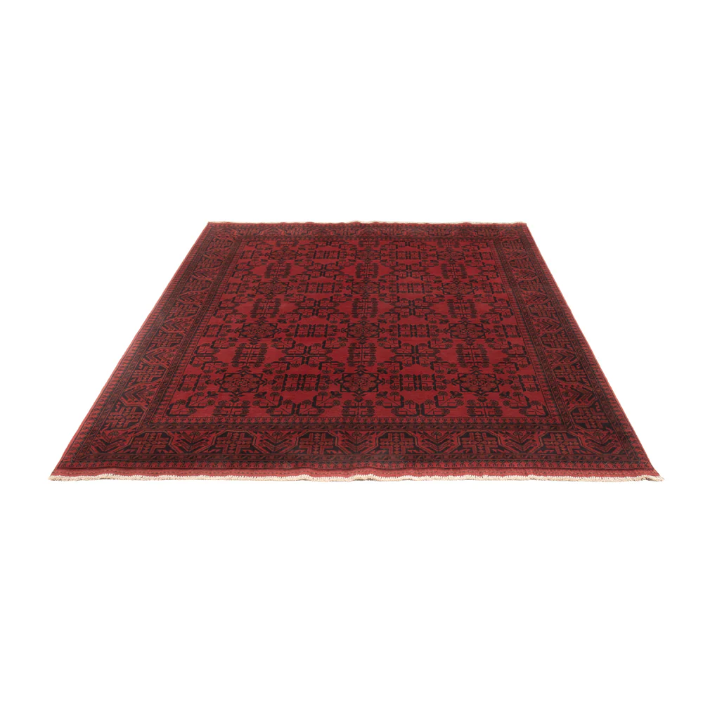 Afghan Teppich - Kunduz - 240 x 175 cm - rot - Image 6