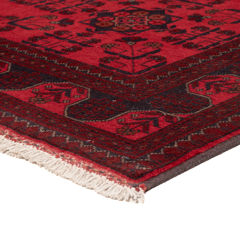 Afghan Teppich - Kunduz - 243 x 173 cm - rot - Image 4