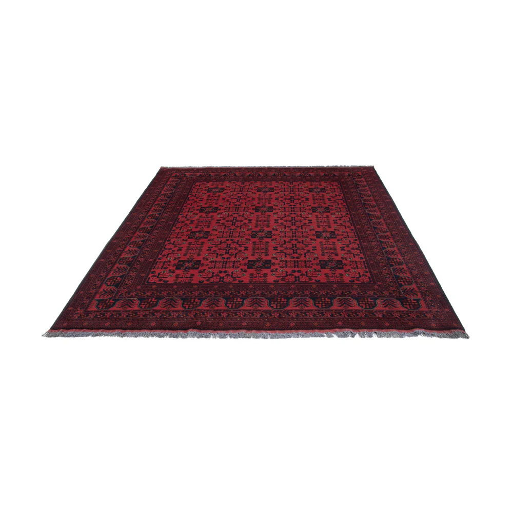 Afghan Teppich - Kunduz - 286 x 201 cm - rot - Image 6