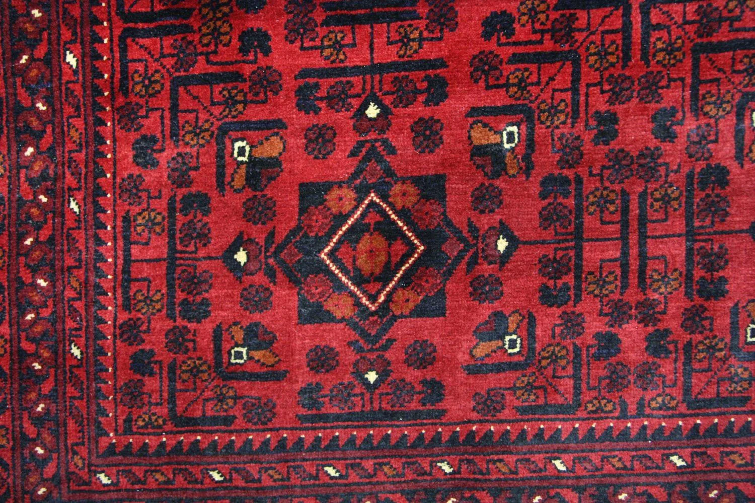 Afghan Teppich - Kunduz 290 x 207 cm - rot - Image 2