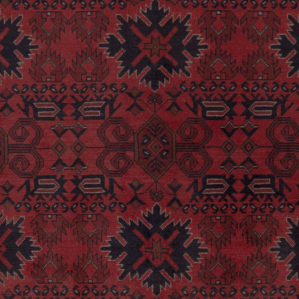 Afghan Teppich - Kunduz - 294 x 199 cm - rot - Image 2