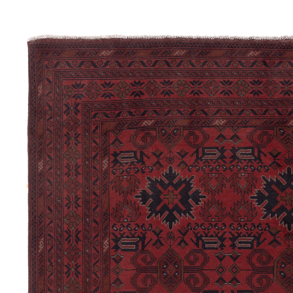 Afghan Teppich - Kunduz - 294 x 199 cm - rot - Image 3