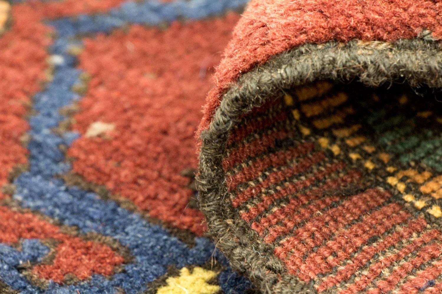 Afghan Teppich - Kunduz 294 x 211 cm - rot - Image 6