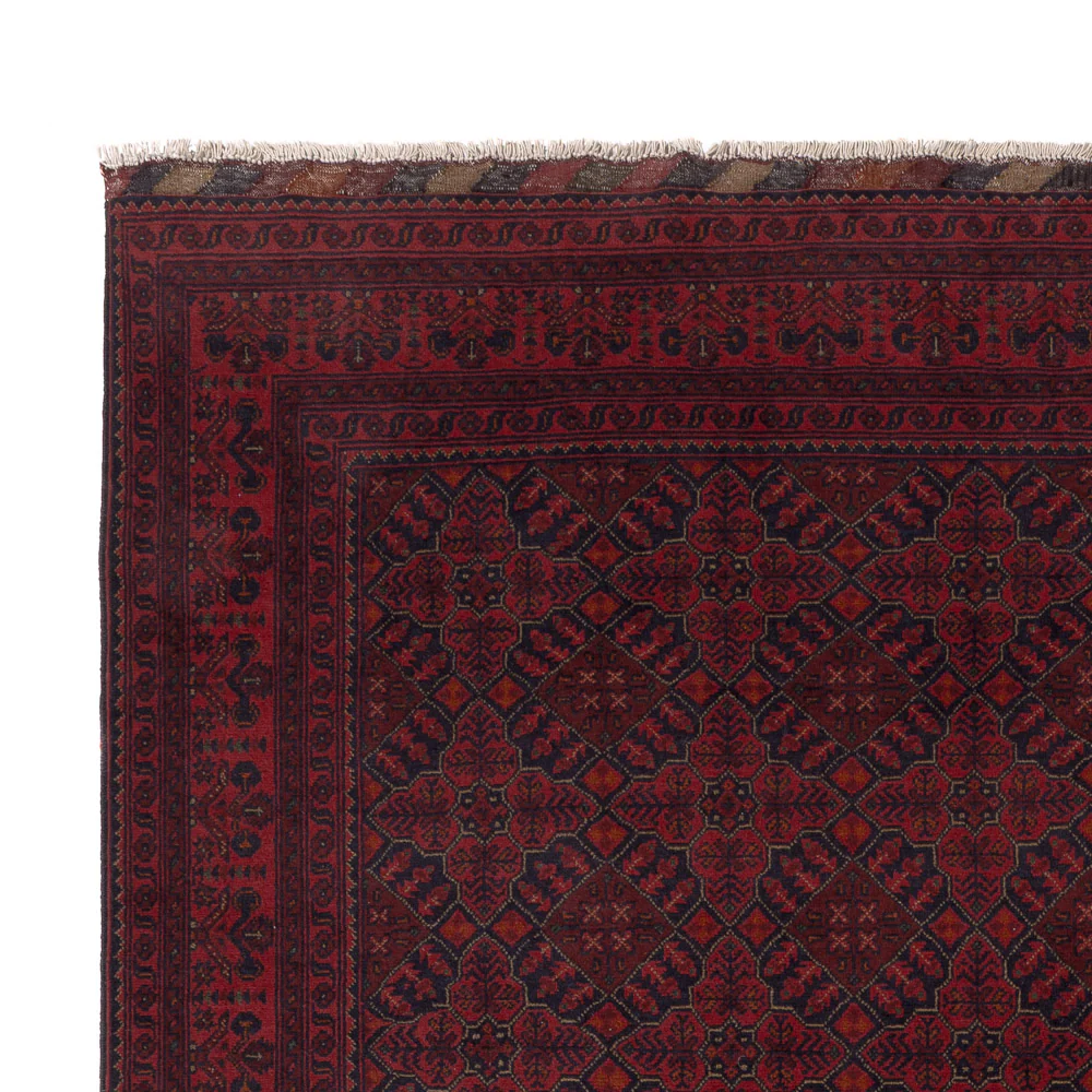 Afghan Teppich - Kunduz - 296 x 204 cm - rot - Image 3