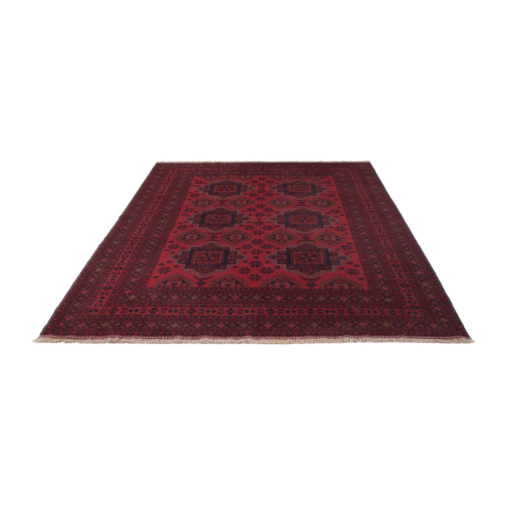 Afghan Teppich - Kunduz - 297 x 205 cm - rot - Image 6