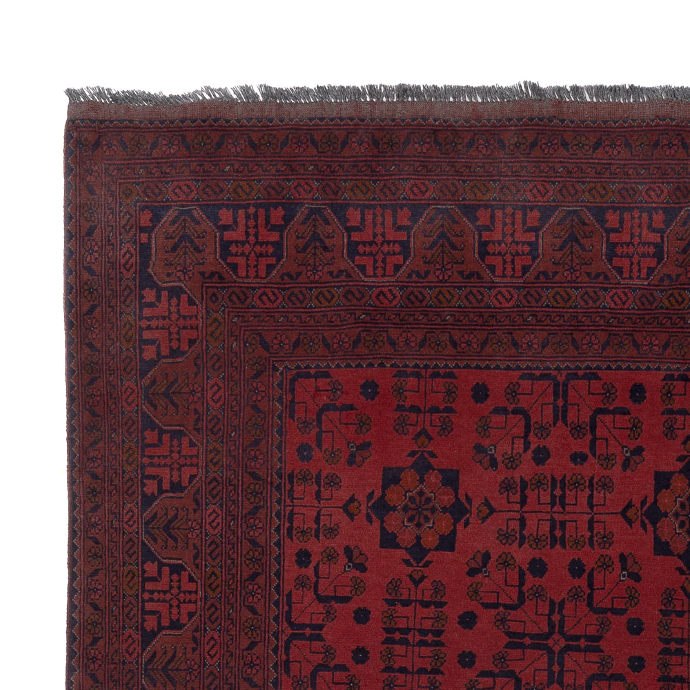 Afghan Teppich - Kunduz - 298 x 199 cm - rot - Image 3