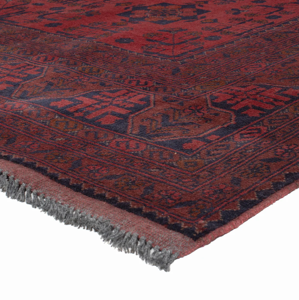 Afghan Teppich - Kunduz - 298 x 199 cm - rot - Image 4