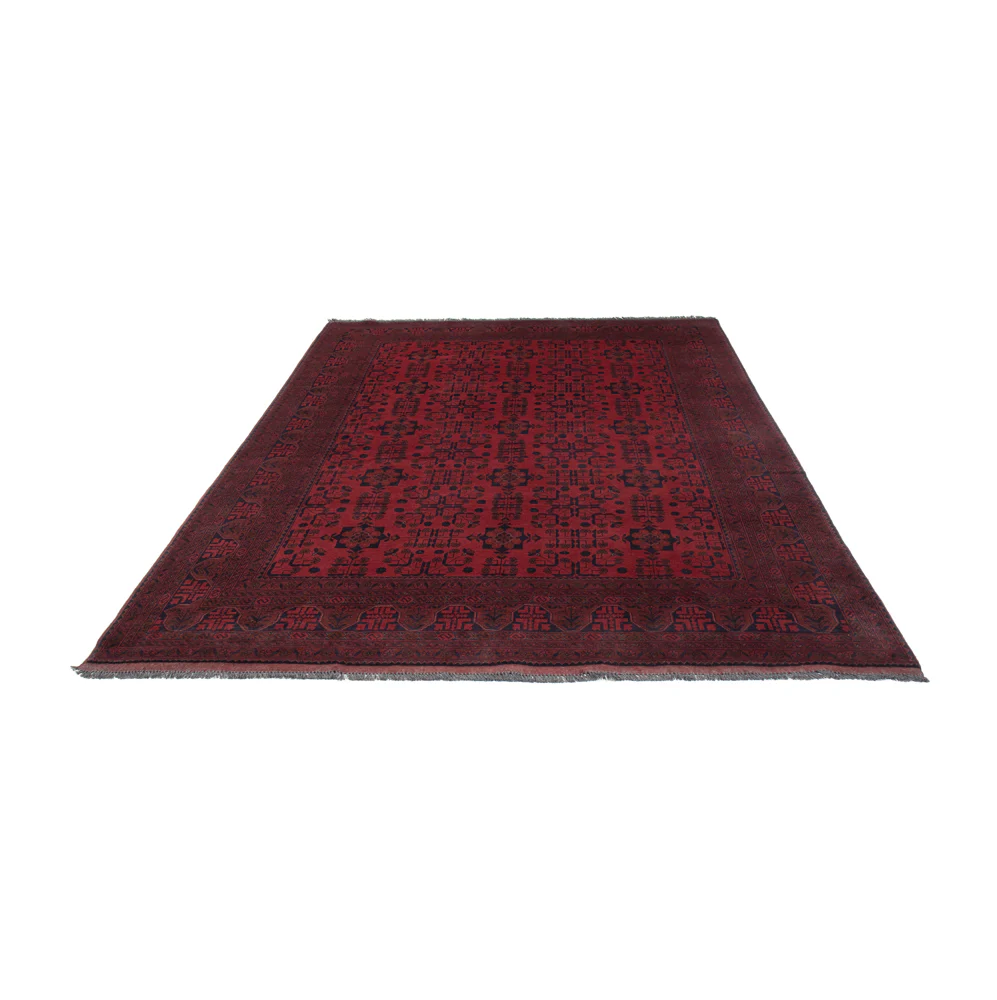 Afghan Teppich - Kunduz - 298 x 199 cm - rot - Image 6