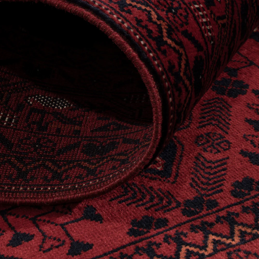 Afghan Teppich - Royal - 145 x 103 cm - rot - Image 4