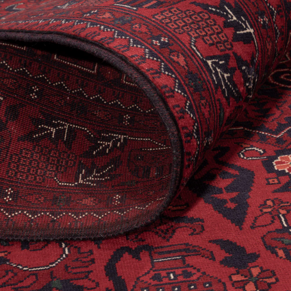 Afghan Teppich - Royal - 148 x 104 cm - rot - Image 4