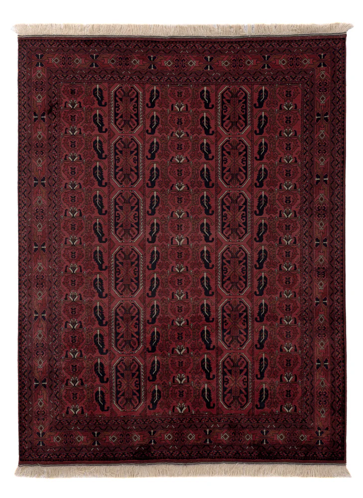 Afghan Teppich 196x149cm - Orientteppich