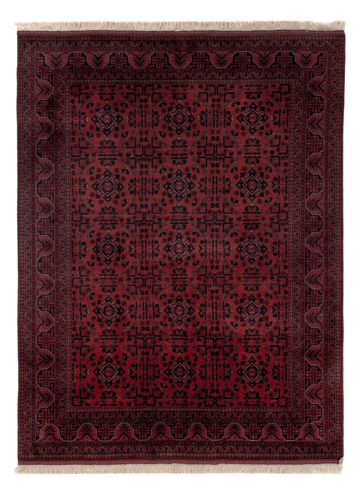 Afghan Teppich 196x149cm - Orientteppich
