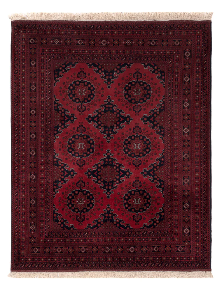 Afghan Teppich 196x154cm - Orientteppich