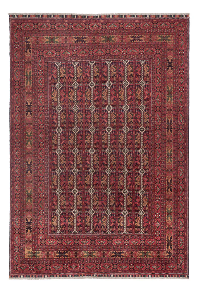 Afghan Teppich 283x193cm - Orientteppich